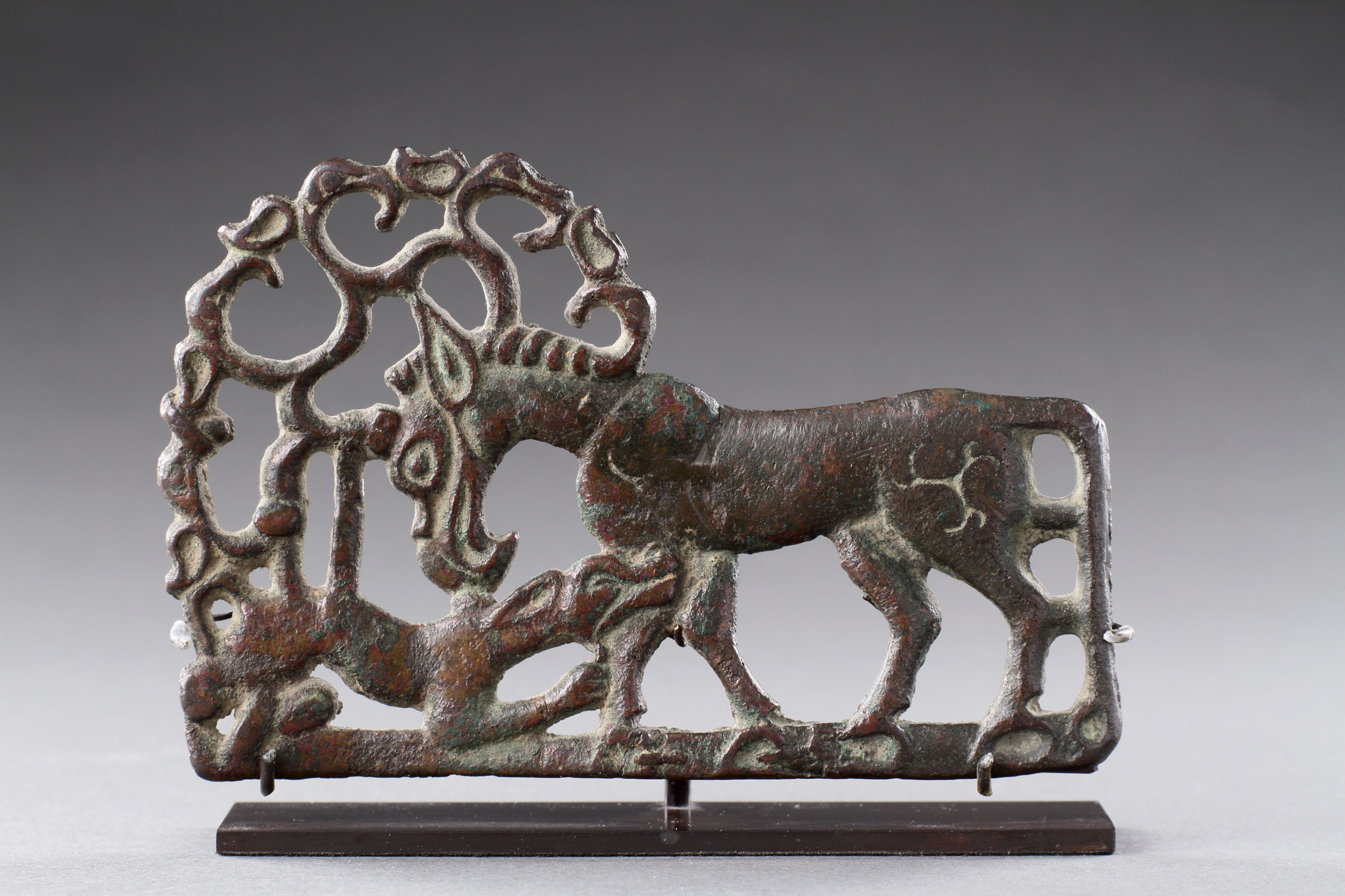 A Rare Bronze Belt Ornament